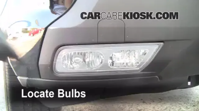 2009 Acura MDX 3.7L V6 Luces Luz de niebla (reemplazar foco)